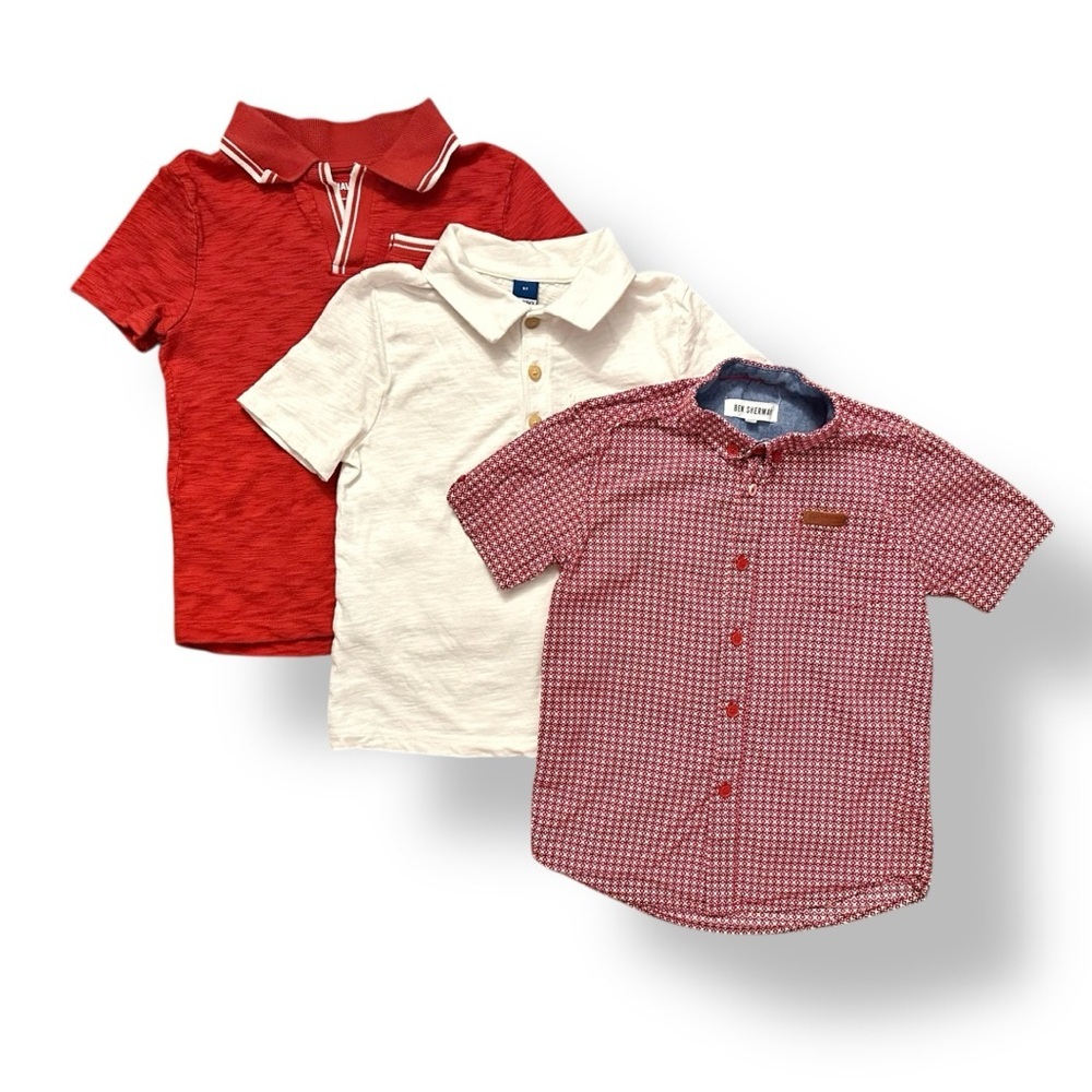 Ben Sherman | Bundle of Boys Short Sleeve Polo Shirts (5T)